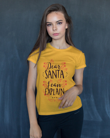 Tricouri dama - Tricou unisex 100% bumbac Colectia Christmas, sarbatori de Craciun