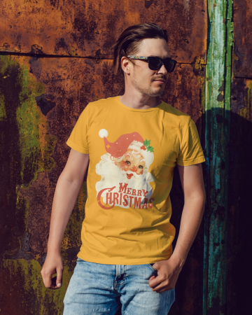 Tricouri barbati - Tricou unisex 100% bumbac Colectia Christmas, sarbatori de Craciun