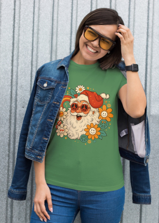 Tricouri barbati - Tricou unisex 100% bumbac Colectia Christmas, sarbatori de Craciun