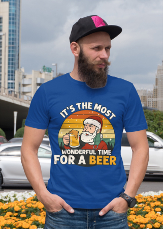 Tricouri barbati - Tricou unisex 100% bumbac Colectia Christmas, sarbatori de Craciun