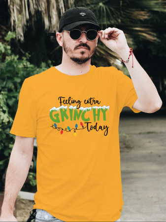 Tricouri barbati - Tricou unisex 100% bumbac Colectia Christmas, sarbatori de Craciun