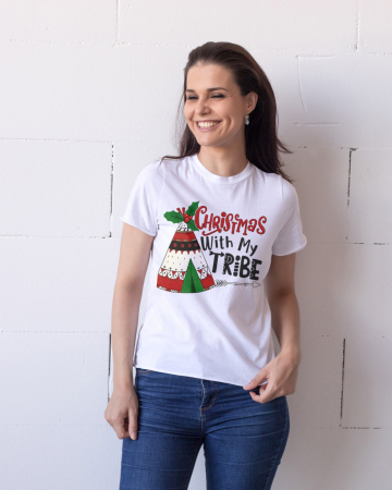 Tricouri dama - Tricou unisex 100% bumbac Colectia Christmas, sarbatori de Craciun