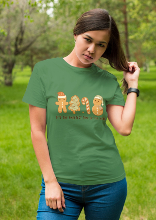 Tricouri dama - Tricou unisex 100% bumbac Colectia Christmas, sarbatori de Craciun