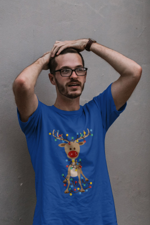 Tricouri barbati - Tricou unisex 100% bumbac Colectia Christmas, sarbatori de Craciun