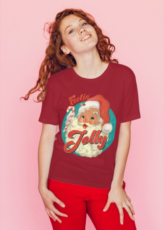 Tricou unisex 100% bumbac Colectia Christmas, sarbatori de Craciun [3]