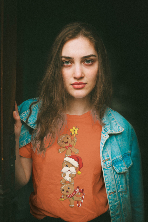 Tricouri dama - Tricou unisex 100% bumbac Colectia Christmas, sarbatori de Craciun