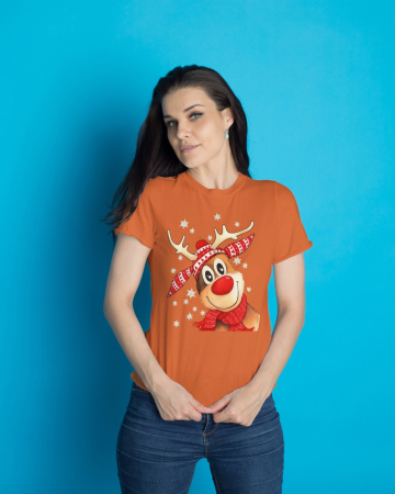 Tricou unisex 100% bumbac Colectia Christmas, sarbatori de Craciun [1]