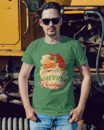 Tricouri barbati - Tricou unisex 100% bumbac Colectia Christmas, sarbatori de Craciun