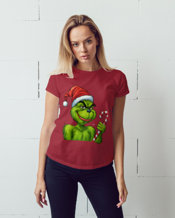 Tricouri dama - Tricou unisex 100% bumbac Colectia Christmas, sarbatori de Craciun
