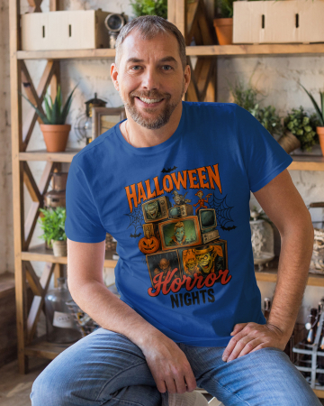Colectia Halloween - Tricou unisex 100% bumbac colectia Spooky Halloween