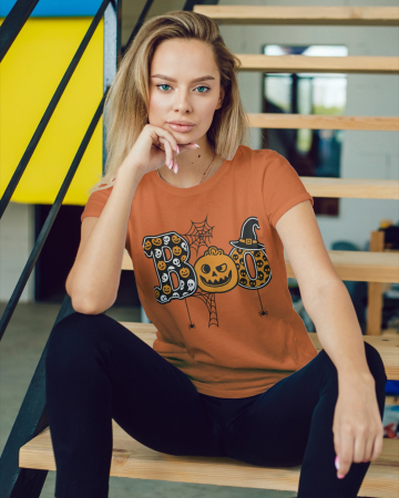 Colectia Halloween - Tricou unisex 100% bumbac colectia Spooky Halloween