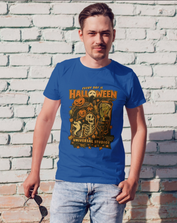 Colectia Halloween - Tricou unisex 100% bumbac colectia Spooky Halloween