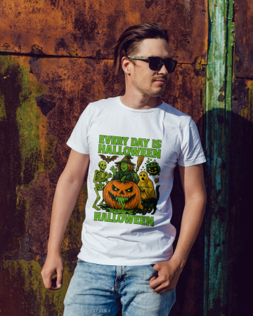 Colectia Halloween - Tricou unisex 100% bumbac colectia Spooky Halloween
