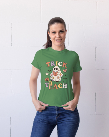 Pentru femei - Tricou unisex 100% bumbac colectia Spooky Halloween