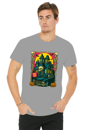 Colectia Halloween - Tricou unisex 100% bumbac colectia Spooky Halloween
