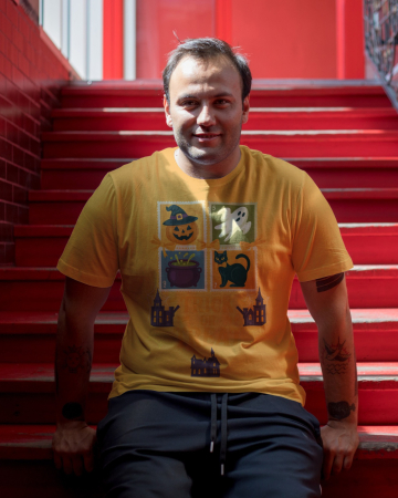 Colectia Halloween - Tricou unisex 100% bumbac colectia Spooky Halloween