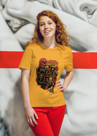 Colectia Halloween - Tricou unisex 100% bumbac colectia Spooky Halloween