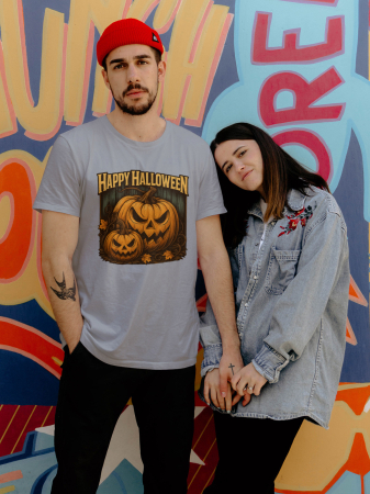 Colectia Halloween - Tricou unisex 100% bumbac colectia Spooky Halloween