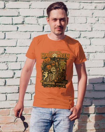 Colectia Halloween - Tricou unisex 100% bumbac colectia Spooky Halloween