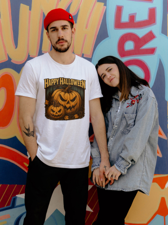 Colectia Halloween - Tricou unisex 100% bumbac colectia Spooky Halloween