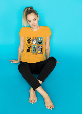 Colectia Halloween - Tricou unisex 100% bumbac colectia Spooky Halloween