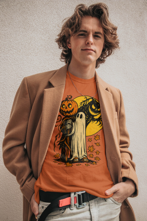 Colectia Halloween - Tricou unisex 100% bumbac colectia Spooky Halloween