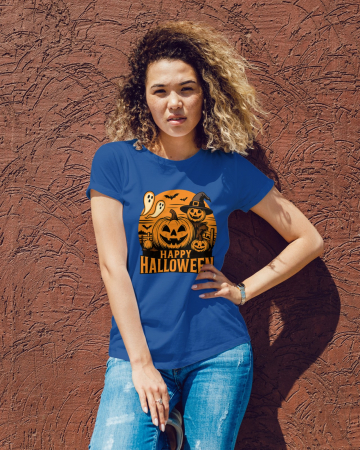 Pentru barbati - Tricou unisex 100% bumbac colectia Spooky Halloween