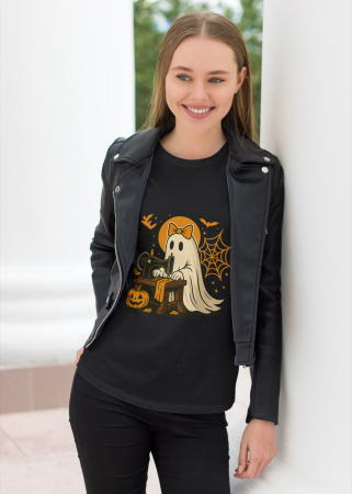 Colectia Halloween - Tricou unisex 100% bumbac colectia Spooky Halloween