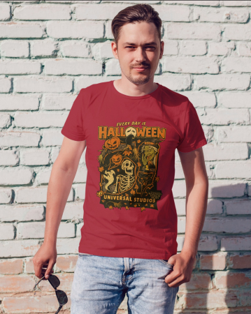 Colectia Halloween - Tricou unisex 100% bumbac colectia Spooky Halloween