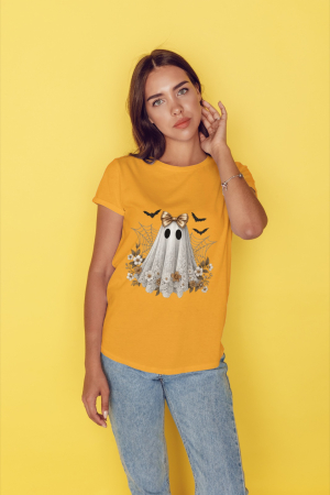 Pentru femei - Tricou unisex 100% bumbac colectia Spooky Halloween