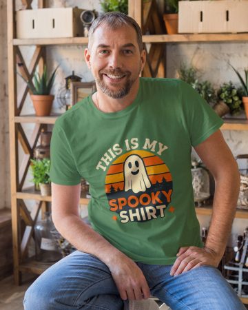 Pentru barbati - Tricou unisex 100% bumbac colectia Spooky Halloween