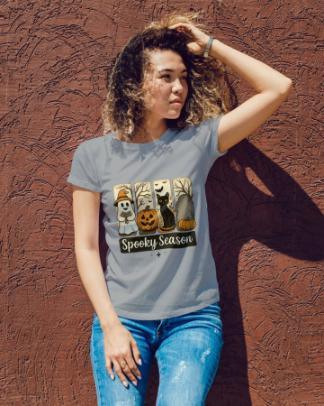 Colectia Halloween - Tricou unisex 100% bumbac colectia Spooky Halloween