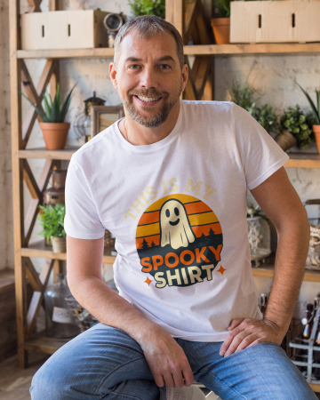 Colectia Halloween - Tricou unisex 100% bumbac colectia Spooky Halloween