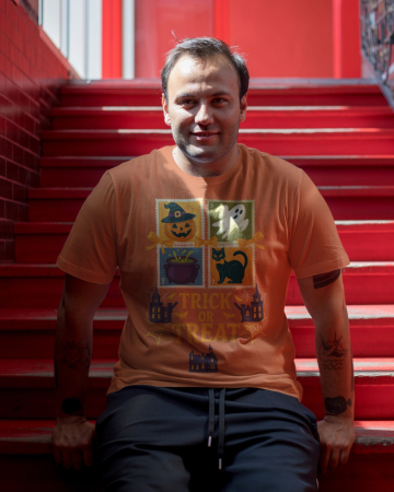 Colectia Halloween - Tricou unisex 100% bumbac colectia Spooky Halloween