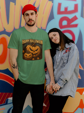 Pentru barbati - Tricou unisex 100% bumbac colectia Spooky Halloween