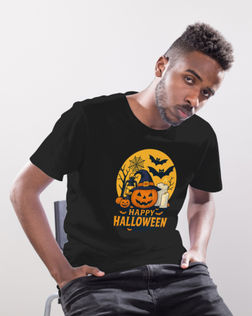 Colectia Halloween - Tricou unisex 100% bumbac colectia Spooky Halloween