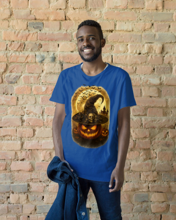 Pentru barbati - Tricou unisex 100% bumbac colectia Spooky Halloween