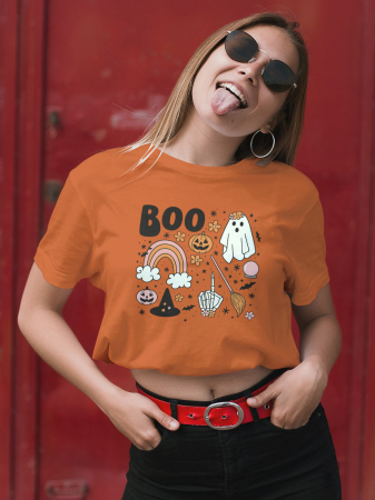 Colectia Halloween - Tricou unisex 100% bumbac colectia Spooky Halloween