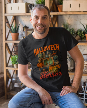 Colectia Halloween - Tricou unisex 100% bumbac colectia Spooky Halloween