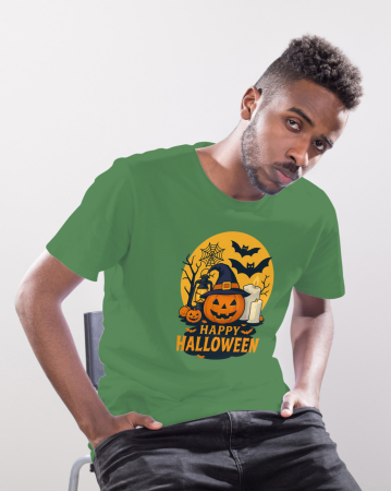 Pentru barbati - Tricou unisex 100% bumbac colectia Spooky Halloween