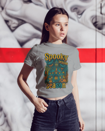 Colectia Halloween - Tricou unisex 100% bumbac colectia Spooky Halloween