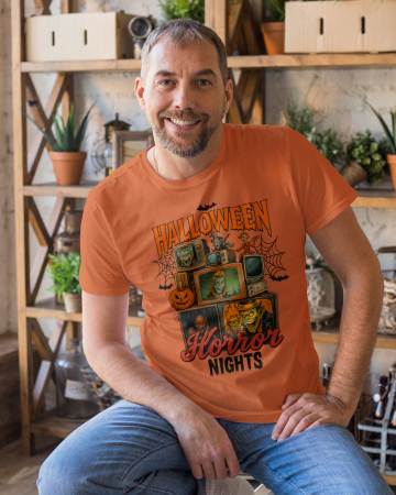 Colectia Halloween - Tricou unisex 100% bumbac colectia Spooky Halloween