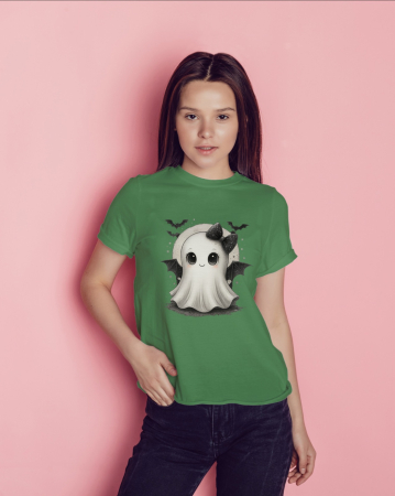 Pentru femei - Tricou unisex 100% bumbac colectia Spooky Halloween