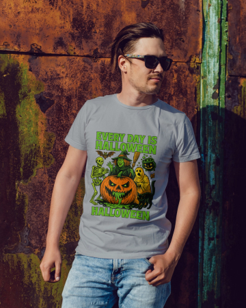Colectia Halloween - Tricou unisex 100% bumbac colectia Spooky Halloween