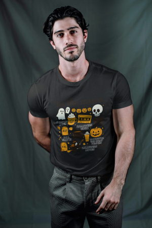 Colectia Halloween - Tricou unisex 100% bumbac colectia Spooky Halloween