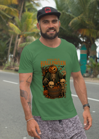 Pentru barbati - Tricou unisex 100% bumbac colectia Spooky Halloween