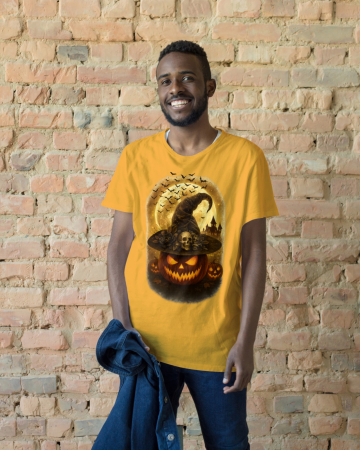 Pentru femei - Tricou unisex 100% bumbac colectia Spooky Halloween