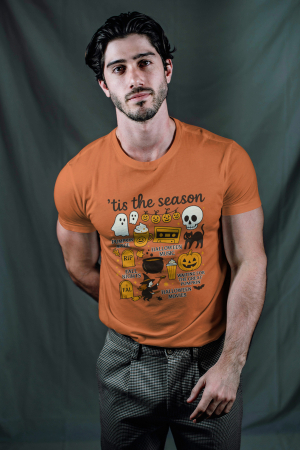Colectia Halloween - Tricou unisex 100% bumbac colectia Spooky Halloween