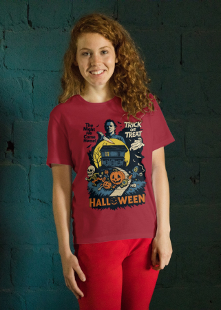 Colectia Halloween - Tricou unisex 100% bumbac colectia Spooky Halloween