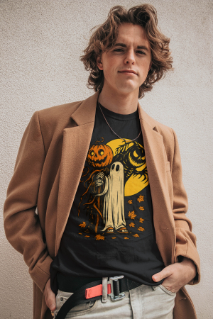 Colectia Halloween - Tricou unisex 100% bumbac colectia Spooky Halloween